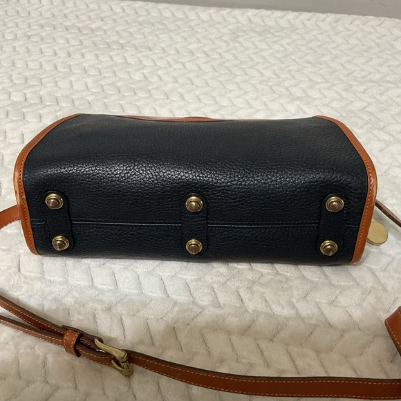 Dooney & Bourke Black and Tan Crossbody Bag - Picture 9 of 15